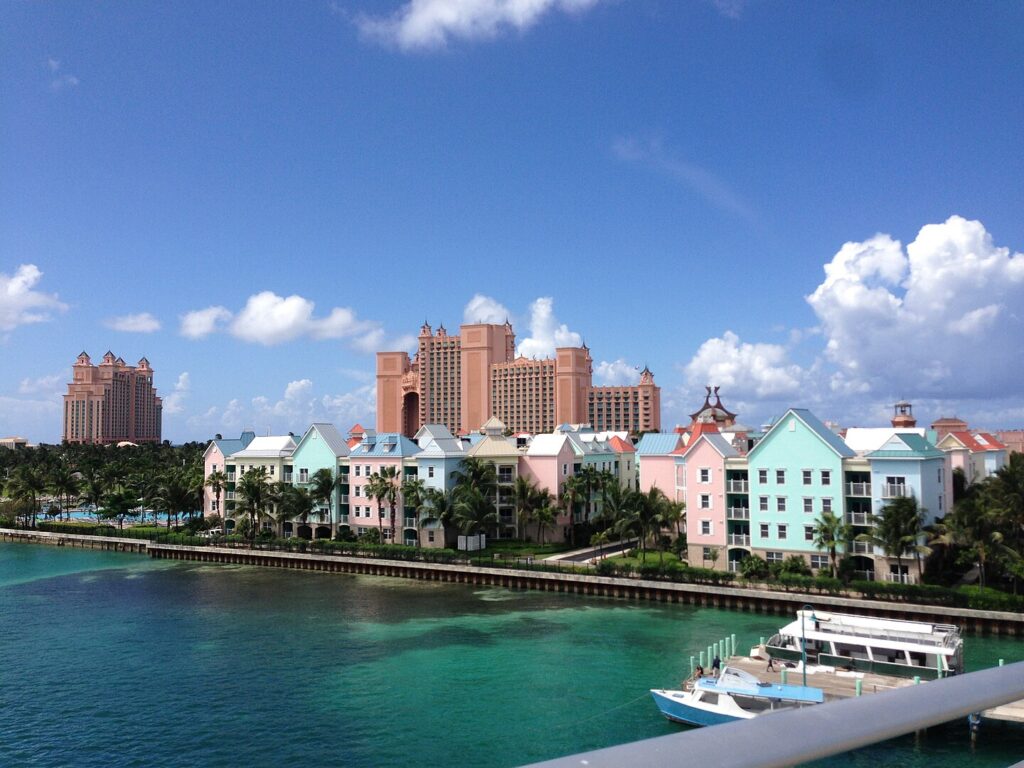 South living area of Paradise Island, Bahamas