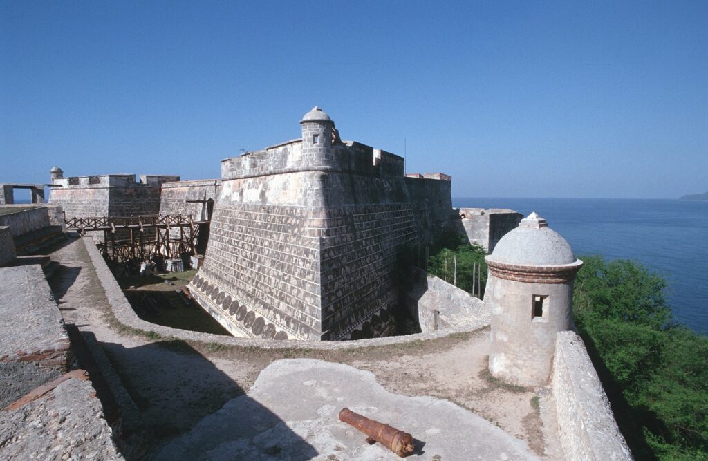 Castillo de San Pedro de la Roca in Santiago, a UNESCO World Heritage Site