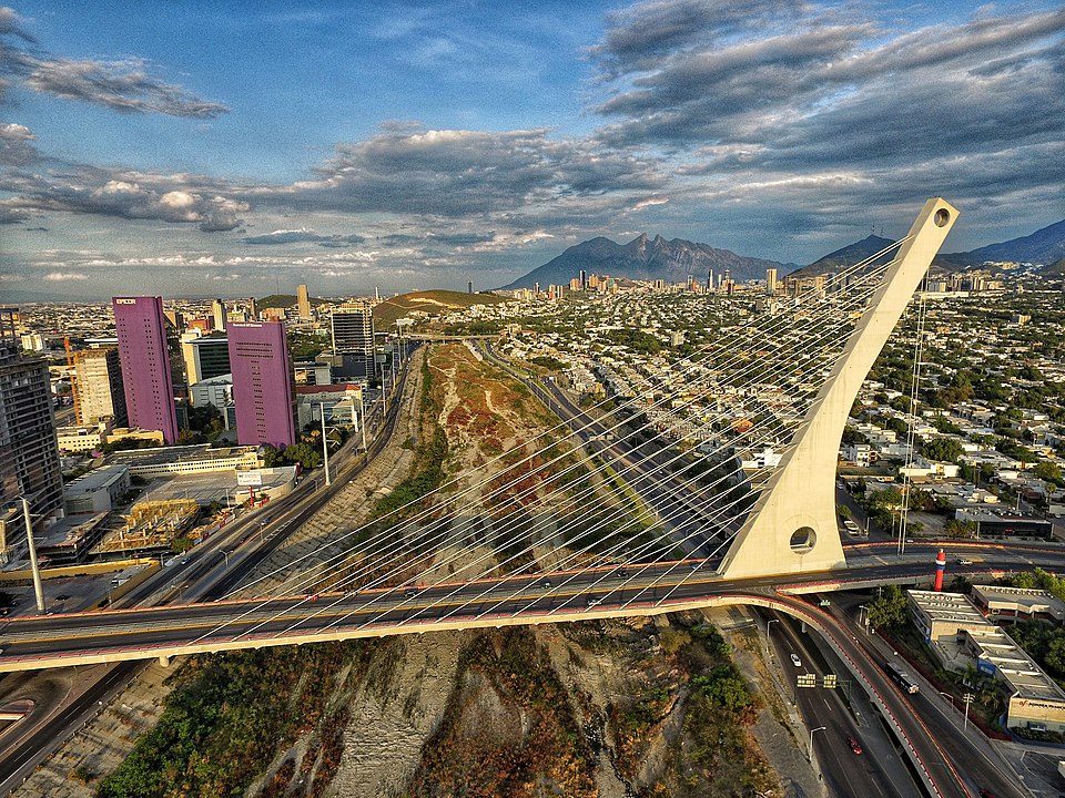 Puente Atirantado, San Pedro Garza Garcia, Nuevo León, México
